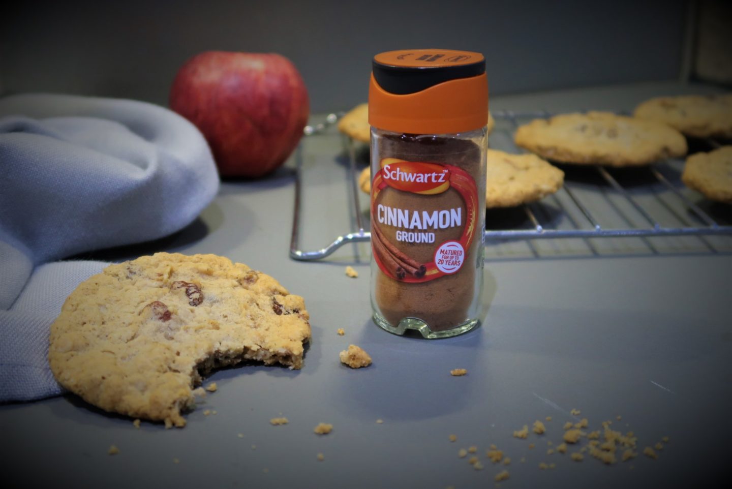 [Ad] Spice Up Your December With Schwartz. 3 Ways With Cinnamon and Christmas Stollen Cookies Recipe